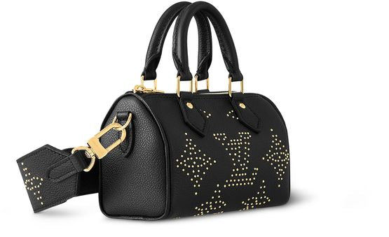 Louis Vuitton Nano Speedy in Black — view 2