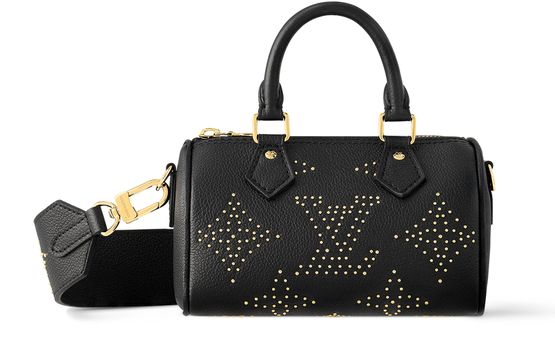 Louis Vuitton Nano Speedy in Black — view 3