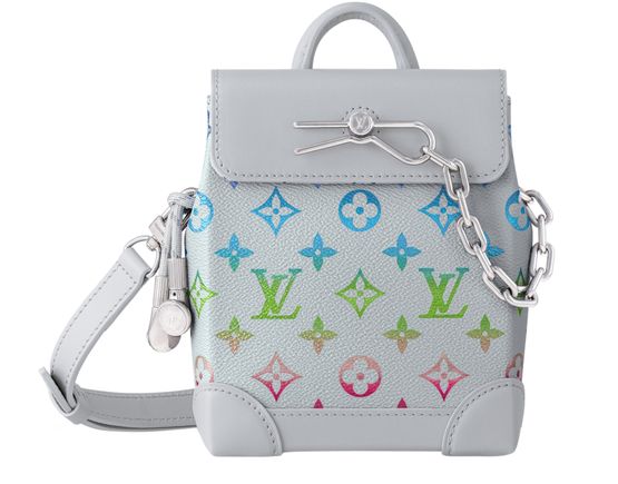 Louis Vuitton Nano Steamer in Grey — view 1