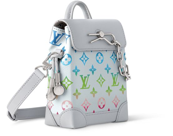 Louis Vuitton Nano Steamer in Grey — view 2