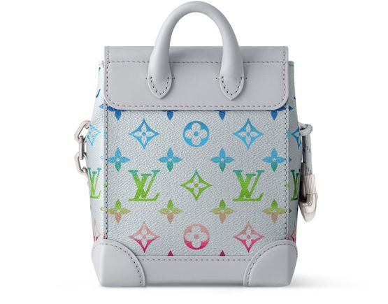 Louis Vuitton Nano Steamer in Grey — view 3