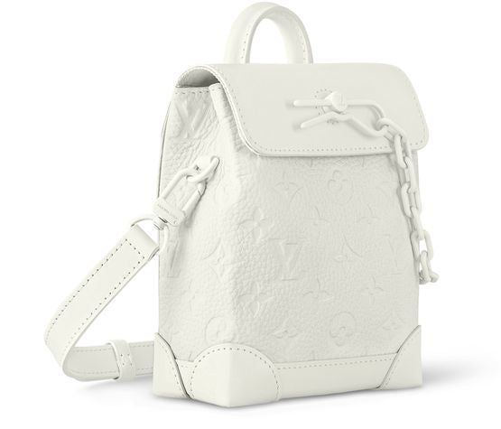 Louis Vuitton Nano Steamer in White — view 2