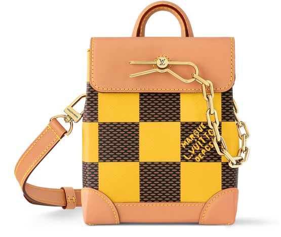 Louis Vuitton Nano Steamer in Yellow — view 1