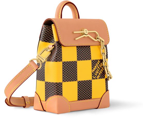Louis Vuitton Nano Steamer in Yellow — view 2