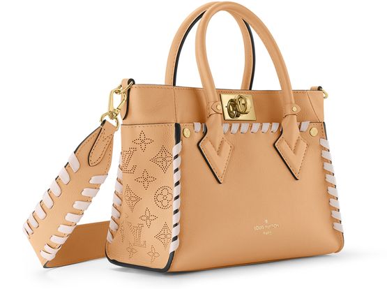 Louis Vuitton On My Side PM in Camel — view 2