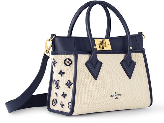 Louis Vuitton On My Side PM in Dark Blue — view 2