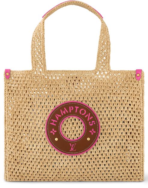 Louis Vuitton OnTheGo MM in Beige — view 1