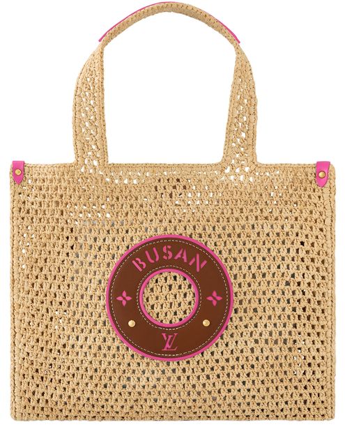 Louis Vuitton OnTheGo MM Busan in Camel — view 1
