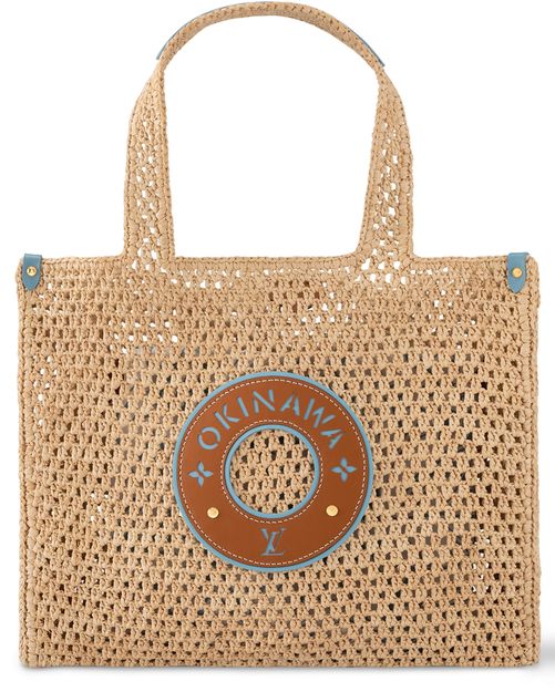 Louis Vuitton OnTheGo MM Okinawa in Beige — view 1