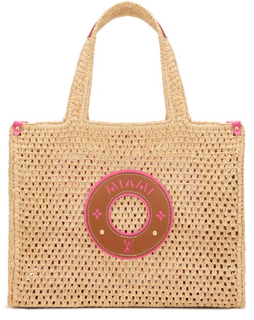 Louis Vuitton OnTheGo MM in Pink — view 1