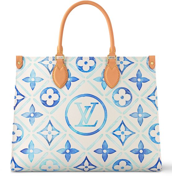 Louis Vuitton OnTheGo MM in Turquoise — view 1