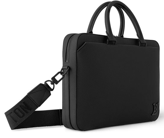 Louis Vuitton Pilot Briefcase in Black — view 2