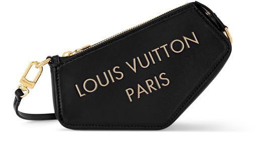 Louis Vuitton Pochette Ecusson in Black — view 1