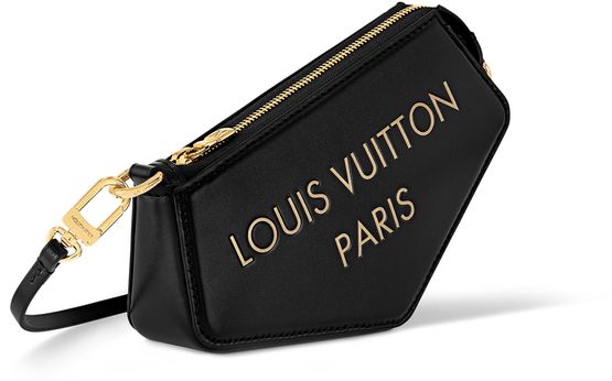 Louis Vuitton Pochette Ecusson in Black — view 2