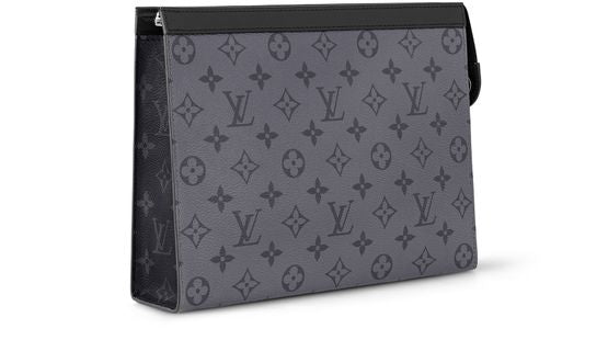 Louis Vuitton Pochette Voyage MM in Black — view 2
