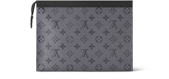 Louis Vuitton Pochette Voyage MM in Black — view 3