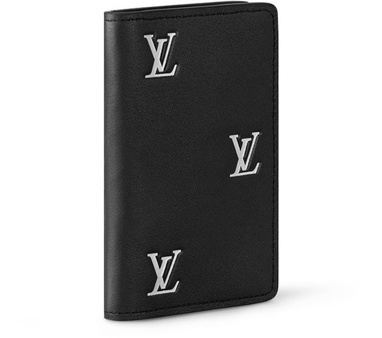 Louis Vuitton Pocket Organizer in Black — view 2