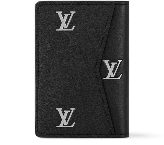 Louis Vuitton Pocket Organizer in Black — view 3