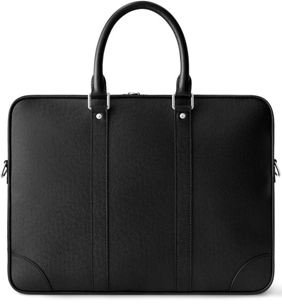 Louis Vuitton Porte Documents Voyage in Black — view 3