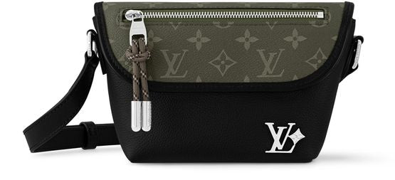Louis Vuitton Pulse Wearable Wallet in Dark Grey — view 1