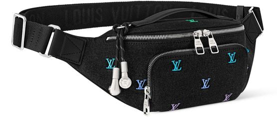 Louis Vuitton Rush Bumbag in Black — view 2