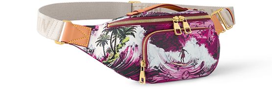Louis Vuitton Rush Bumbag in Purple — view 2