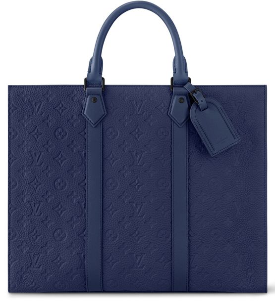 Louis Vuitton Sac Plat 24H in Dark Blue — view 1