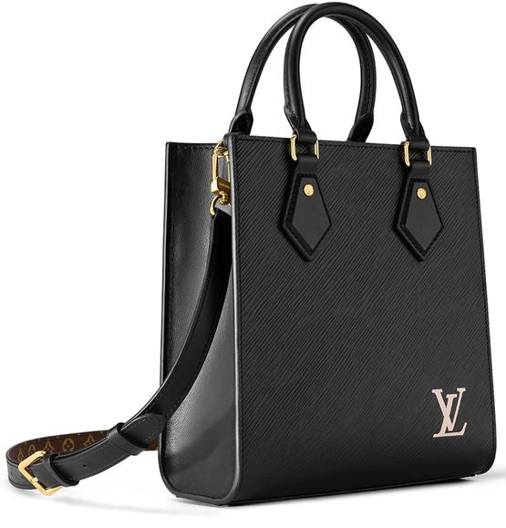 Louis Vuitton Sac Plat BB in Black — view 2