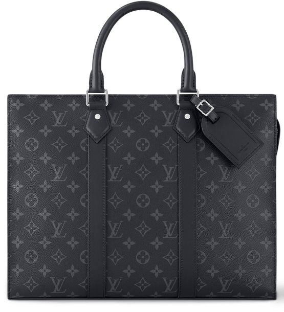 Louis Vuitton Sac Plat Horizontal Zippe in Black — view 1