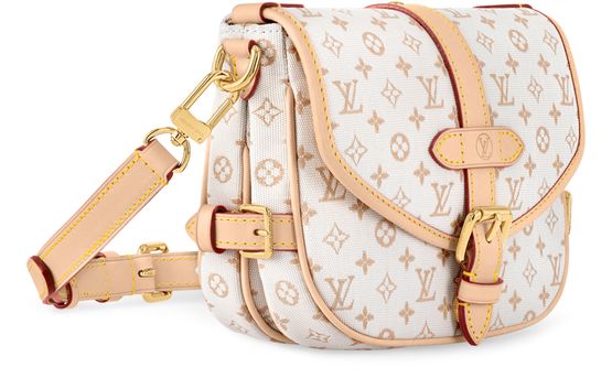 Louis Vuitton Saumur BB in White — view 2