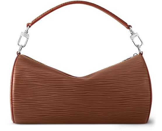 Louis Vuitton Soft Polochon MM in Dark Brown — view 1