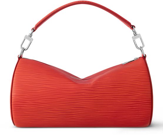 Louis Vuitton Soft Polochon MM in Red — view 1