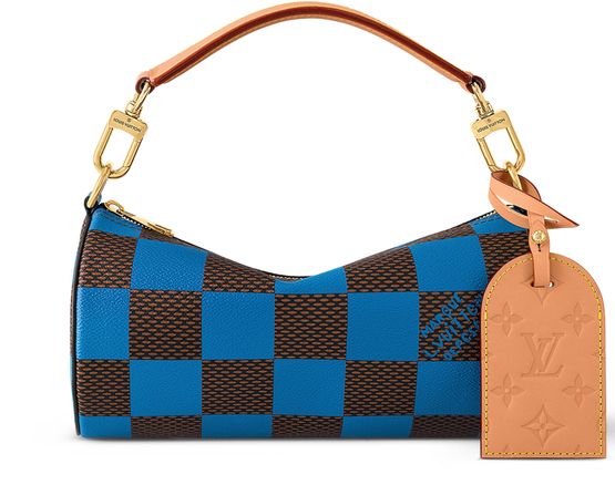 Louis Vuitton Soft Polochon PM in Dark Blue — view 1