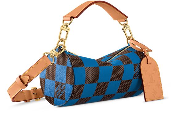 Louis Vuitton Soft Polochon PM in Dark Blue — view 2