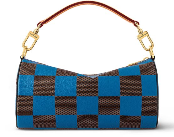 Louis Vuitton Soft Polochon PM in Dark Blue — view 3