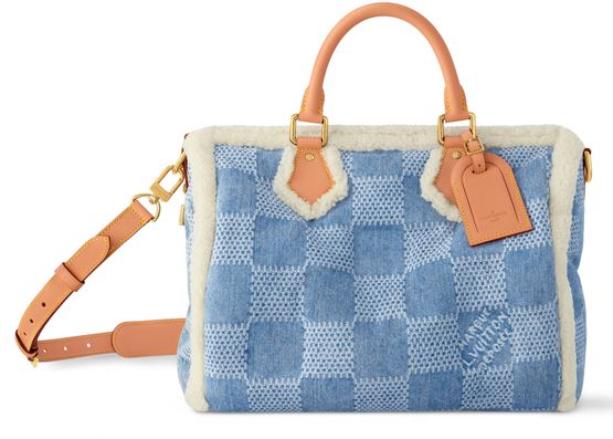 Louis Vuitton Speedy 40 Bandoulière in Turquoise — view 1