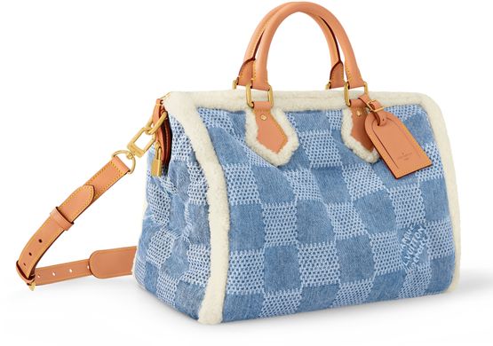 Louis Vuitton Speedy 40 Bandoulière in Turquoise — view 2