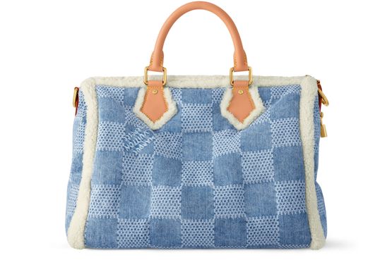 Louis Vuitton Speedy 40 Bandoulière in Turquoise — view 3