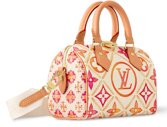 Louis Vuitton Speedy Bandoulière 20 in Orange — view 2