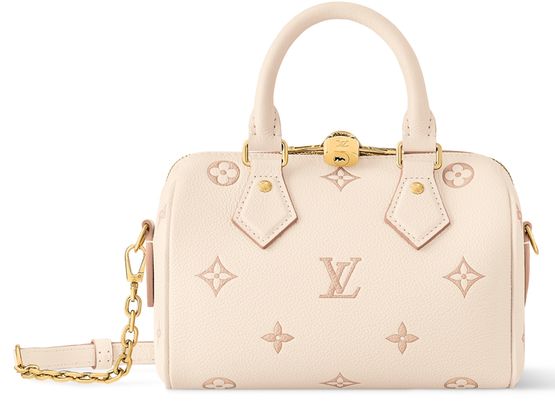 Louis Vuitton Speedy Bandoulière 20 in White — view 1