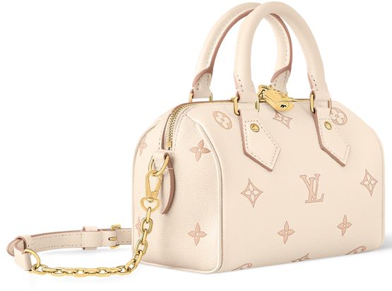 Louis Vuitton Speedy Bandoulière 20 in White — view 2
