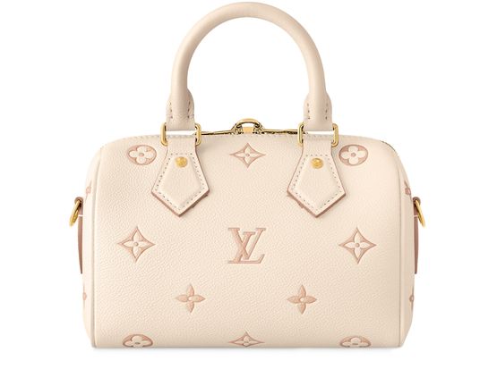 Louis Vuitton Speedy Bandoulière 20 in White — view 3