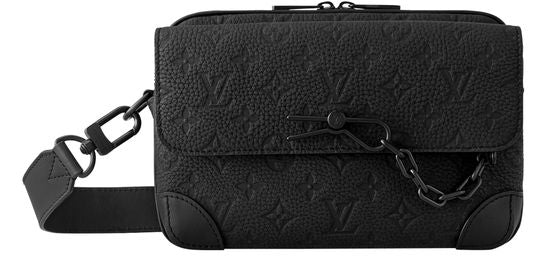 Louis Vuitton Steamer Messenger in Black — view 1