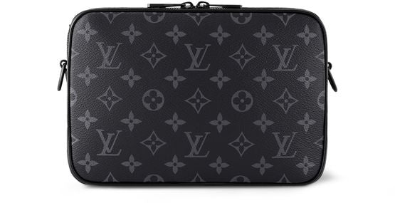 Louis Vuitton Steamer Messenger in Black — view 3