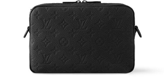 Louis Vuitton Steamer Messenger in Black — view 3