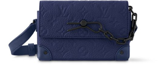 Louis Vuitton Steamer Wearable Wallet in Dark Blue — view 1