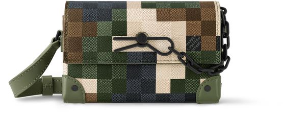 Louis Vuitton Steamer Wearable Wallet in Khaki — view 1