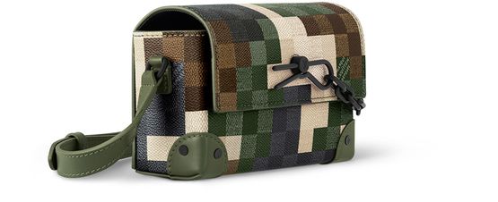 Louis Vuitton Steamer Wearable Wallet in Khaki — view 2