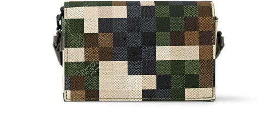Louis Vuitton Steamer Wearable Wallet in Khaki — view 3
