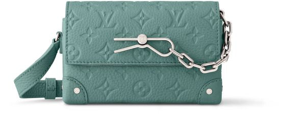 Louis Vuitton Steamer Wearable Wallet in Turquoise — view 1